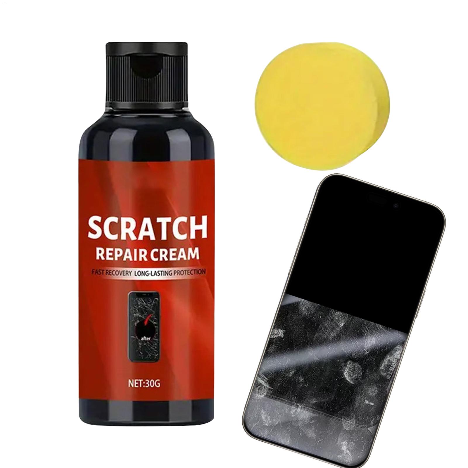 Electronics Repair Business - 30 g Glas-Kratzer-Entferner-Creme, schnelles Fixier-Polier-Set für