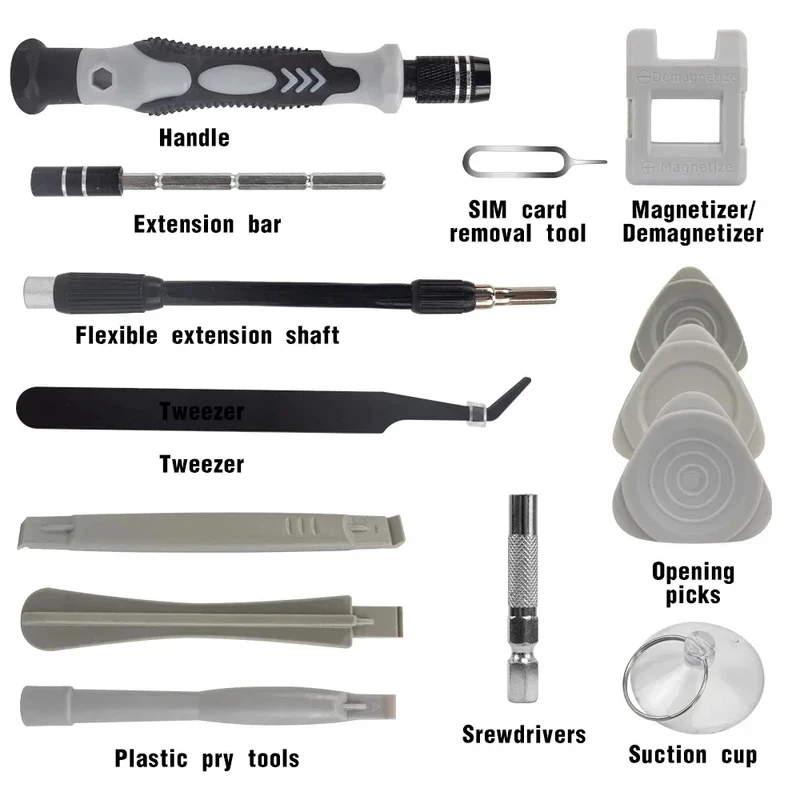 Tragbares 115-in-1 Magnetische – Electronics Repair Business Bewertung und Preis